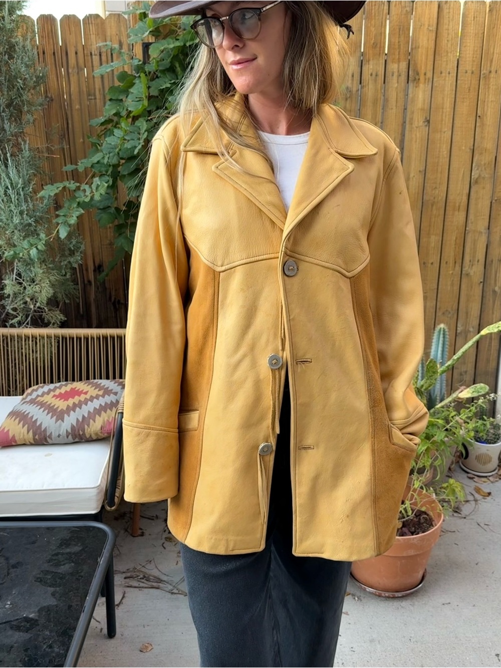 Vintage 60s Leather Western Jacket by Hays Leather, Colorado USA Made